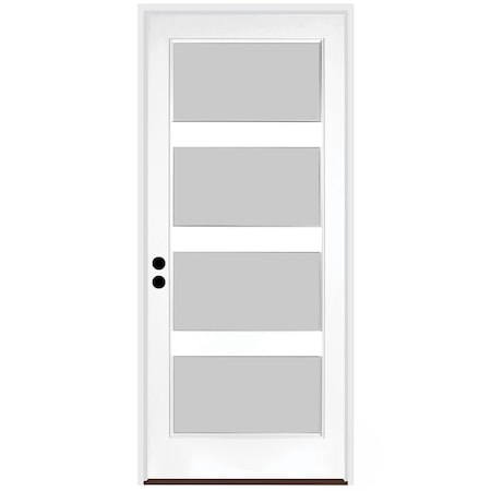 Trimlite Exterior Single Door, Right Hand/Inswing, 1.75 Thick, Fiberglass 3068RHISPSF20F4LS691610BB